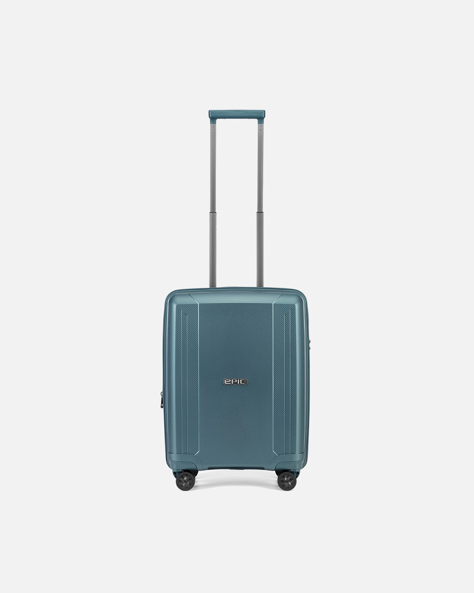 Handgepäckkoffer für Männlich Epic Anthem 4 Rollen Kabinentrolley 55 cm mit Dehnfalte aquateal