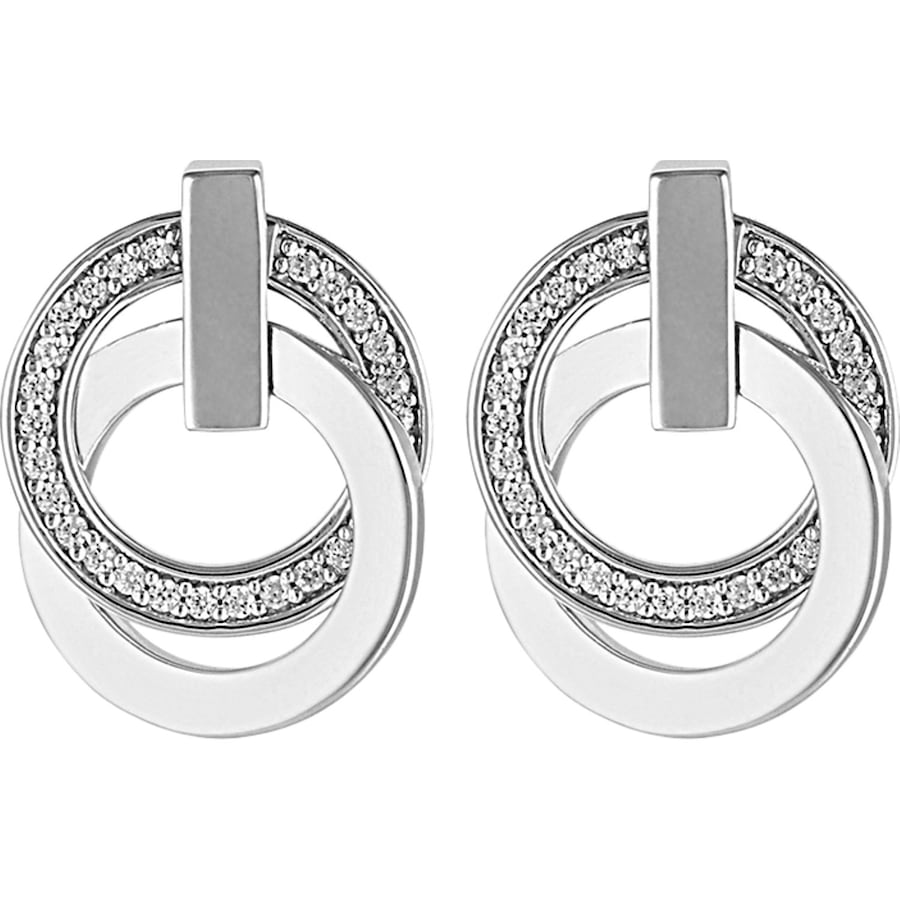 Jette Ohrstecker 925er Silber rhodiniert One Size Damen