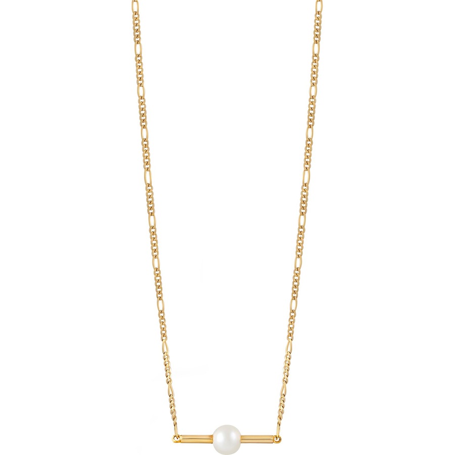 caï Kette 925er Silber One Size Weiss Damen