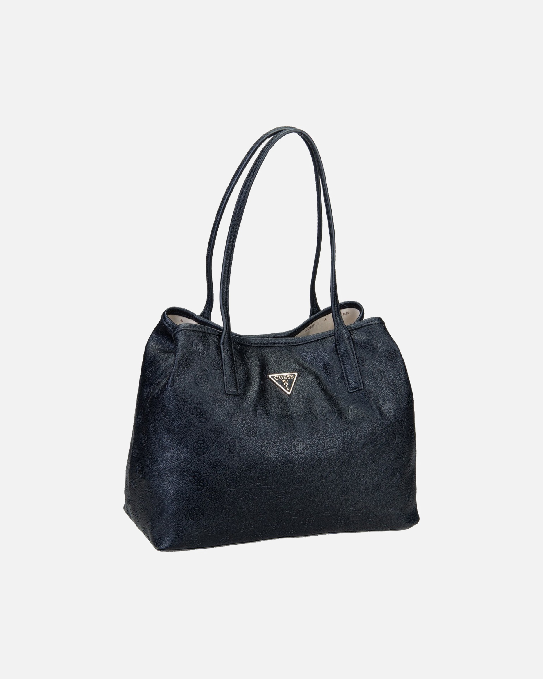 Tasche für Weiblich Guess Victtoria Shopper Black Logo
