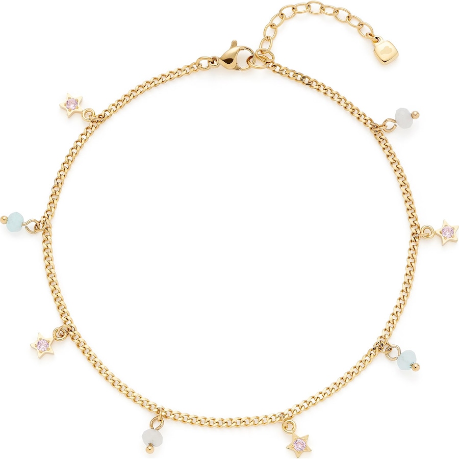 Leonardo Fußkette Edelstahl One Size Damen