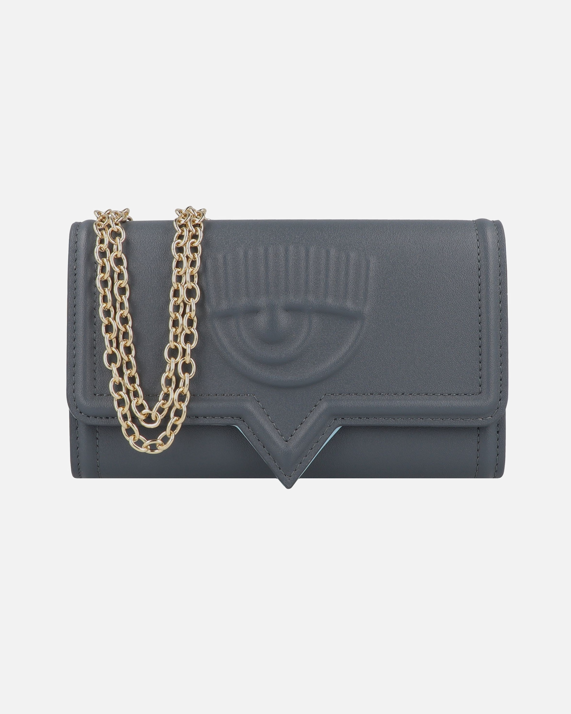 Clutch für Weiblich CHIARA FERRAGNI Eyelike Bags Clutch asphalt