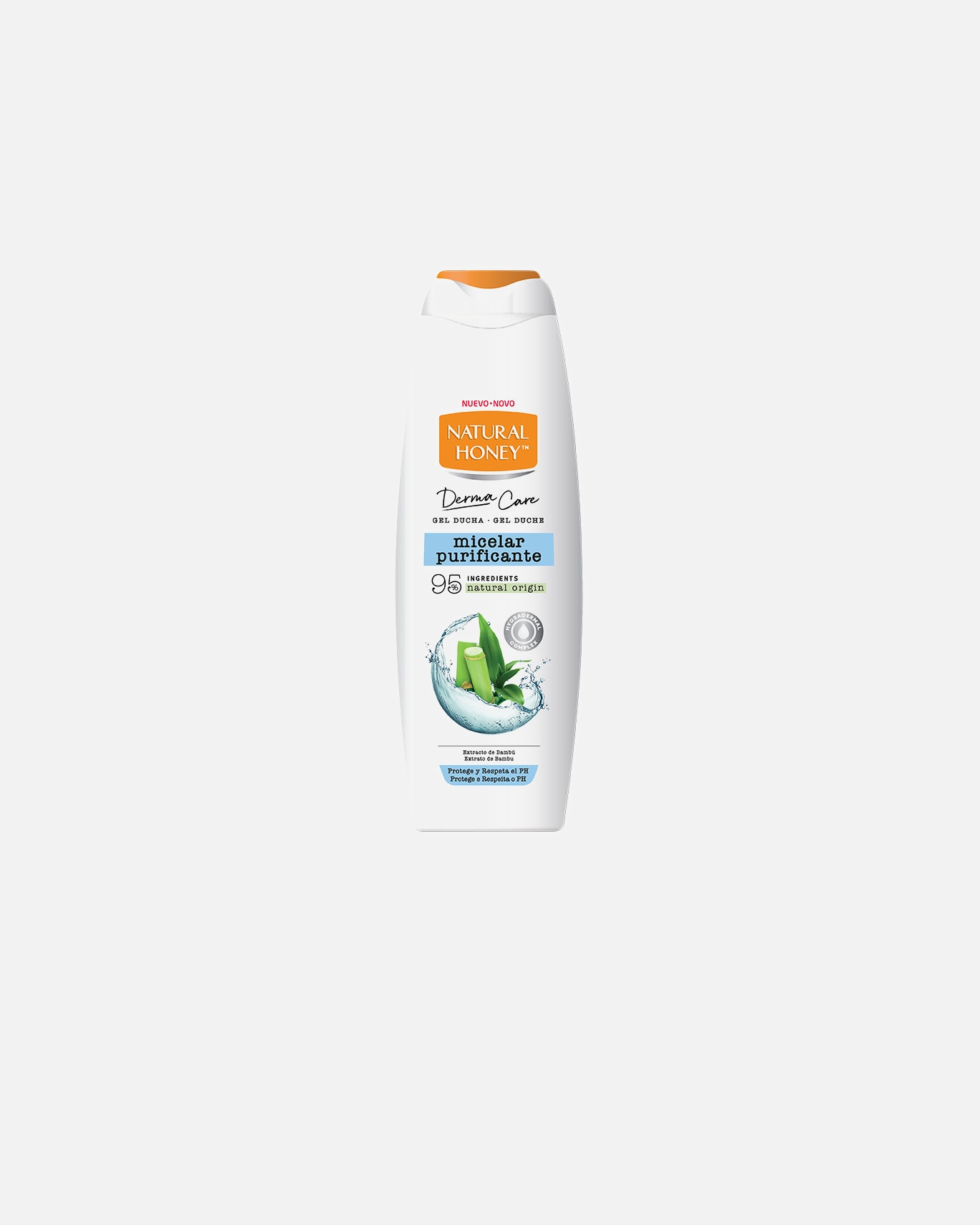 Duschgel für Unisex Natural Honey DERMA CARE REINIGENDES MICELLAR-Duschgel 650 ml