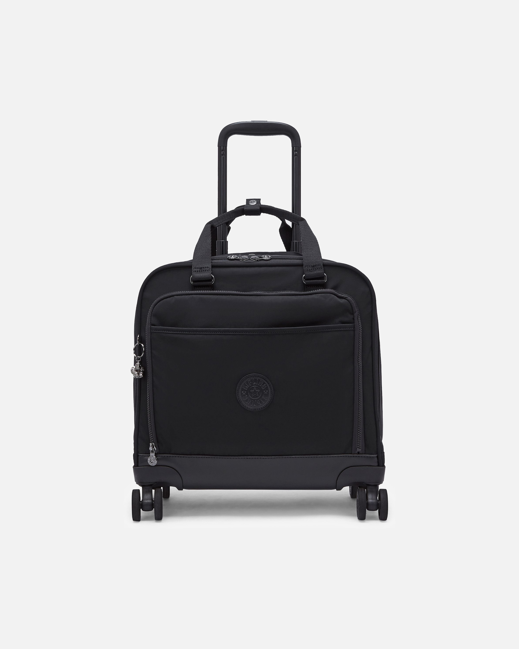 Trolley für Männlich Kipling Commuter 4 Rollen Pilotentrolley 36.5 cm Laptopfach infinite black