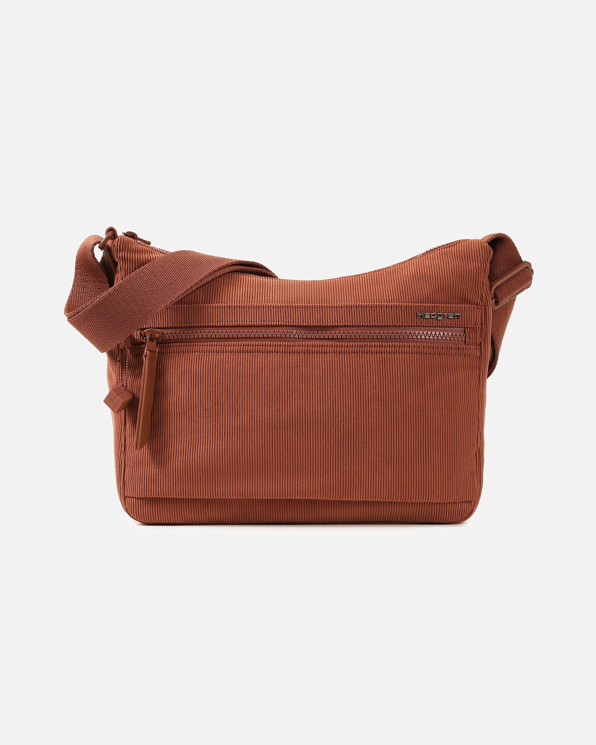 Clutch für Weiblich Hedgren Inner CIty Umhängetasche corduroy redwood burl