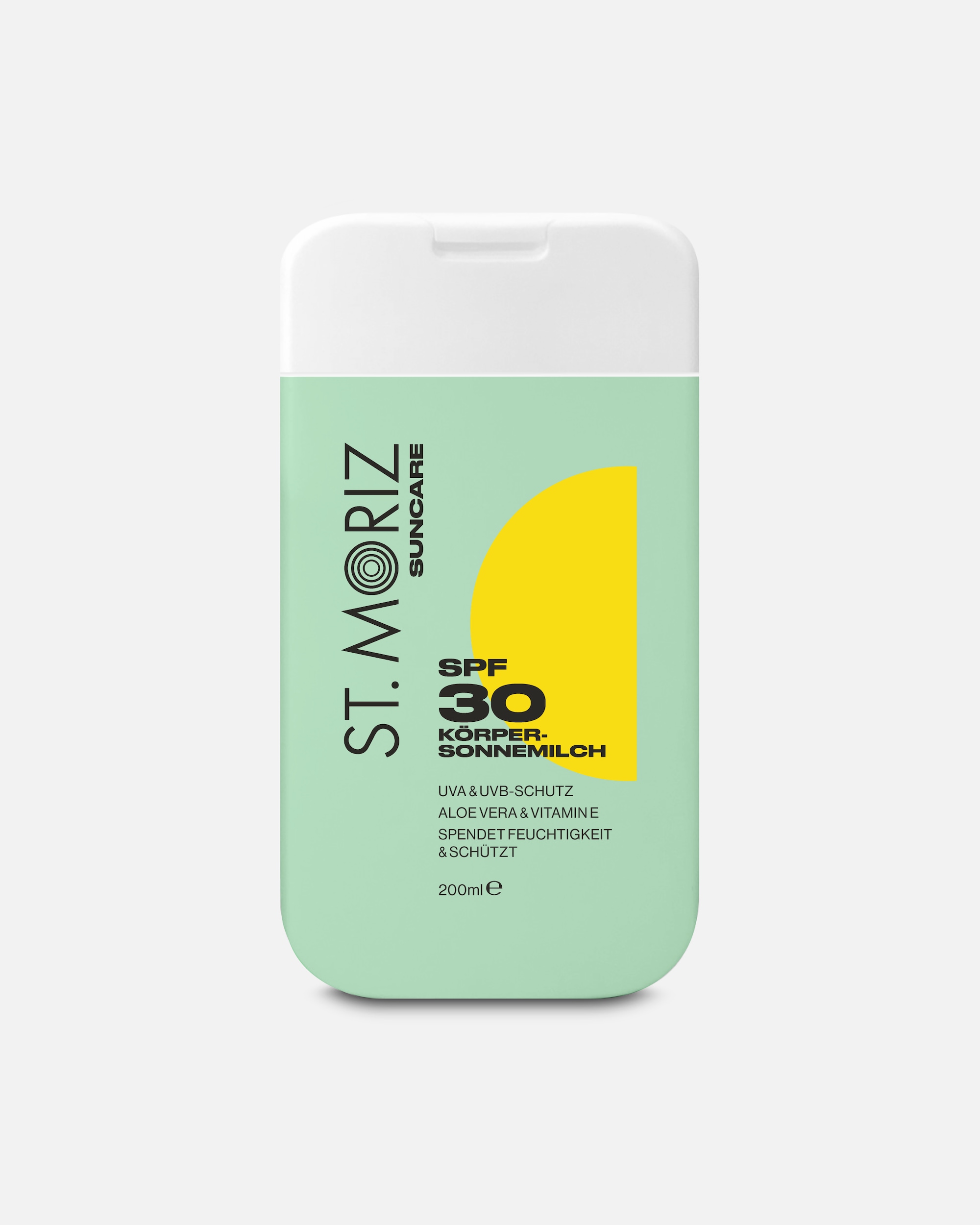 Sonnencreme für Unisex St. Moriz Suncare - Körper-Sonnenmilch SPF 30 200ml
