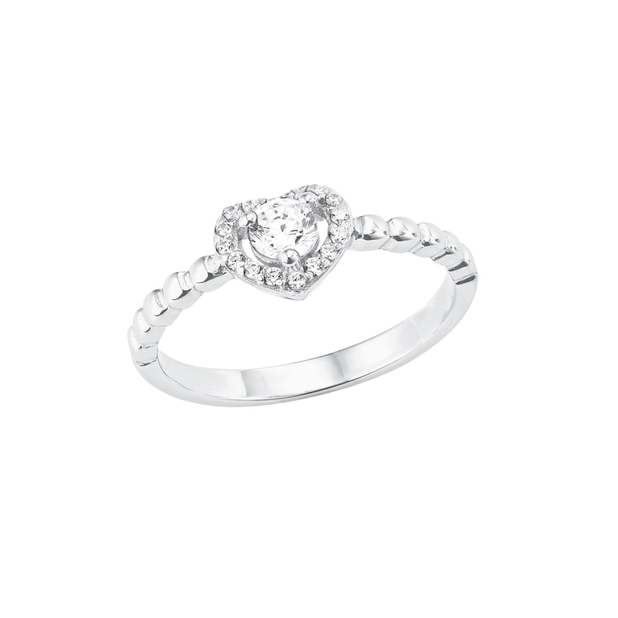 amor Ring 54 Weiss Damen