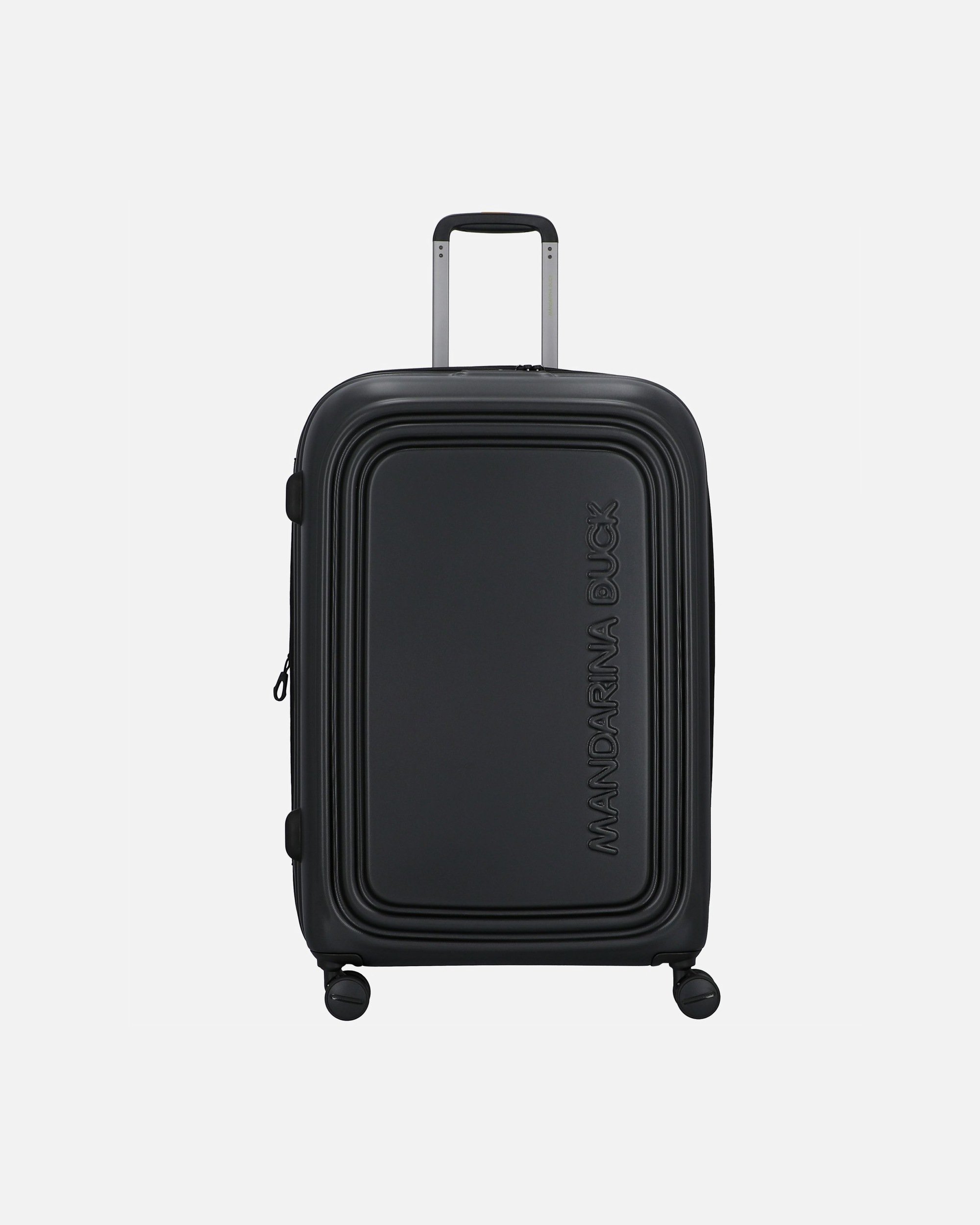 Koffer für Männlich Mandarina Duck Logoduck + 4 Rollen Trolley L 75 cm black