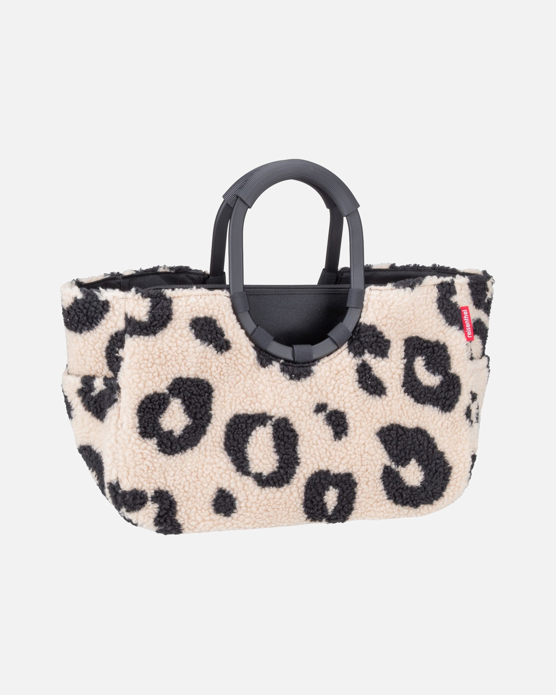 Shopper für Weiblich Reisenthel Einkaufstasche Loopshopper M Frame Teddy Leo Cream