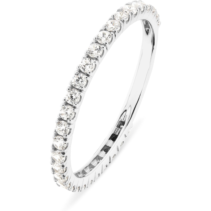 CHRIST Damenring 375er Weißgold 48 Damen