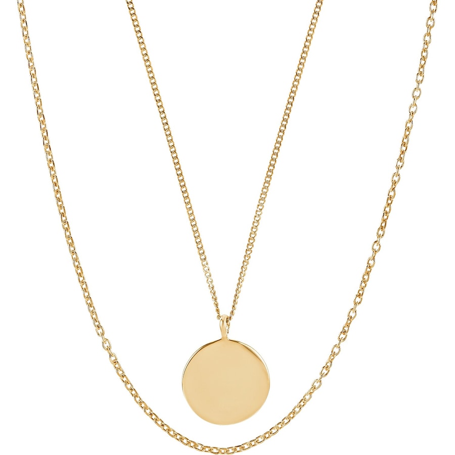 FAVS Kette 925er Silber gelbgold Damen