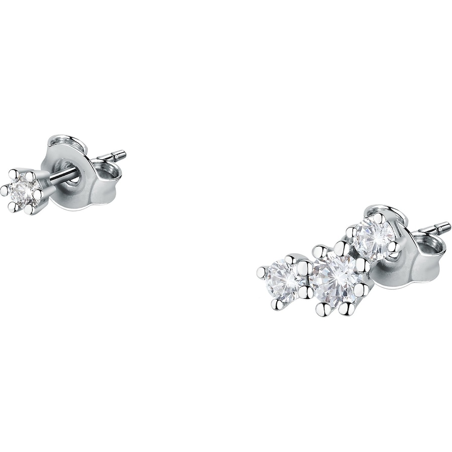 Live Diamond Ohrstecker 375er Weißgold, recycelt One Size Damen