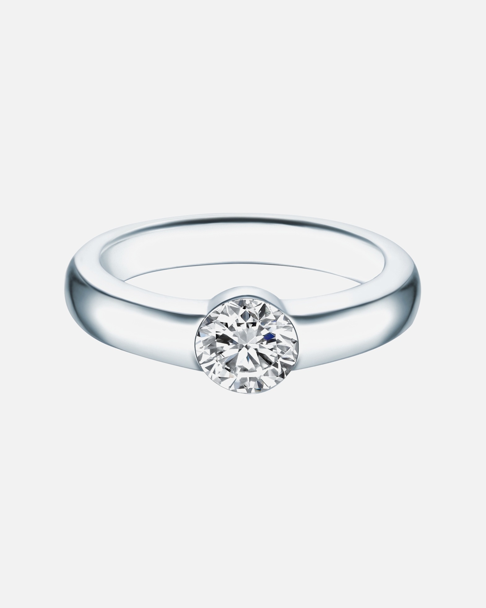 Ring für Weiblich Trilani Ring aus Sterling Silber in silber mit Kristallen von Swarovski® 58