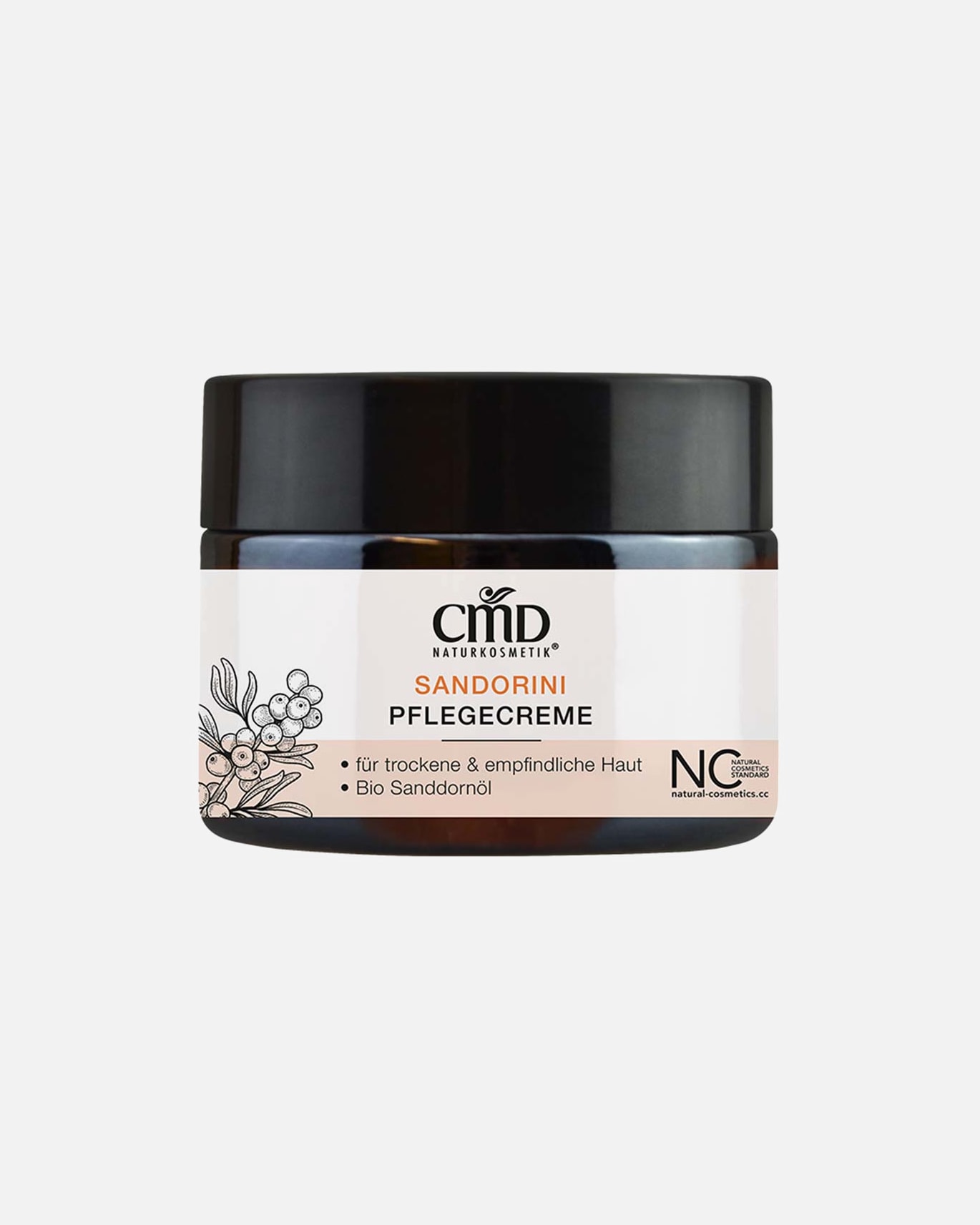 Gesichtscreme für Unisex CMD Naturkosmetik Sandorini - Pflegecreme 50 ml