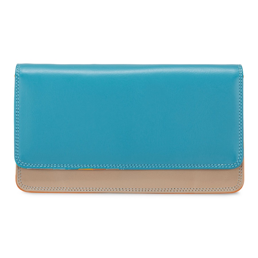 Mywalit Langbörse Medium Matinee Purse Wallet sardinia Petrol Damen