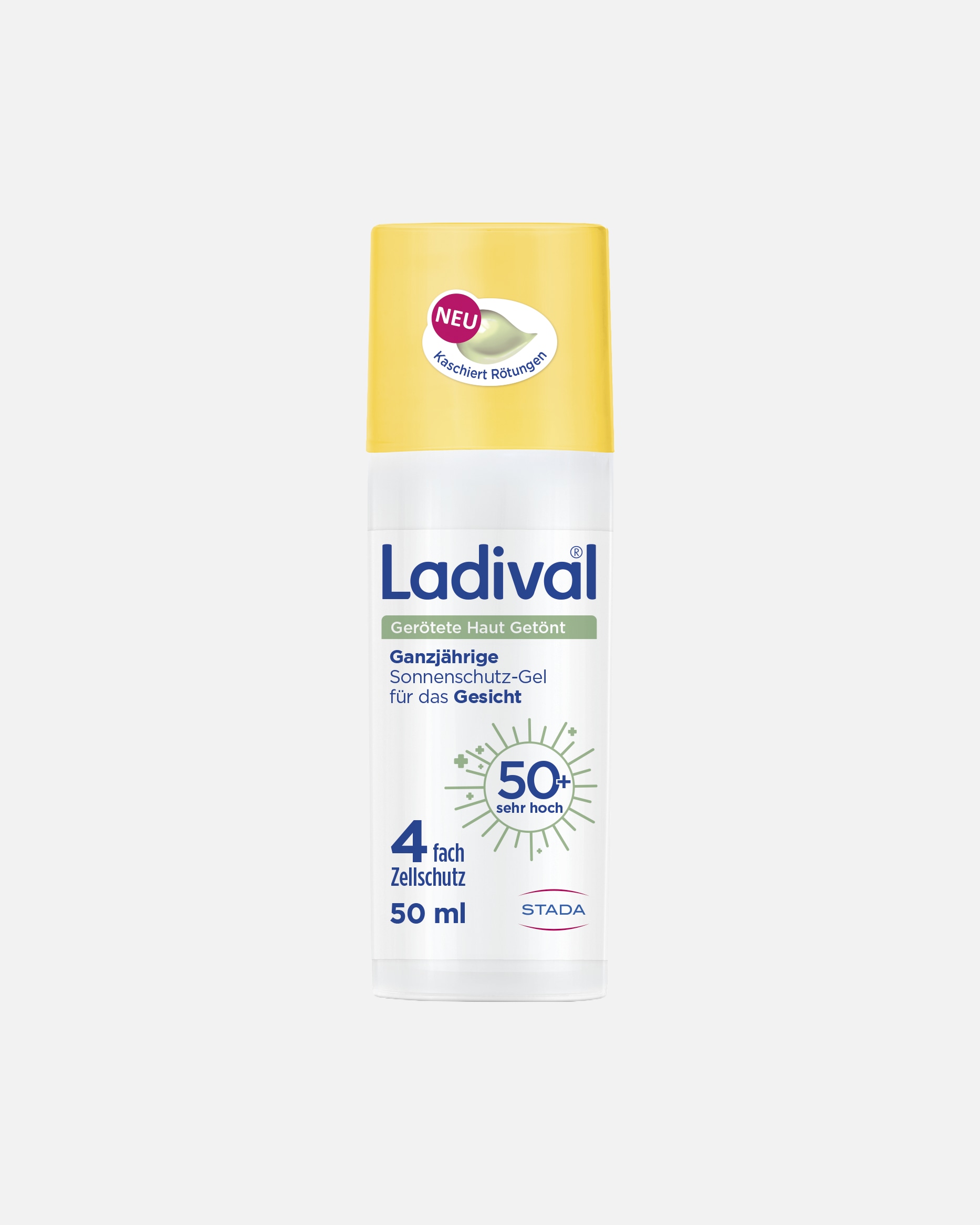 Sonnencreme für Unisex Ladival Gerötete Haut Sonnenschutz-Gel getönt LSF 50+ 50 ml