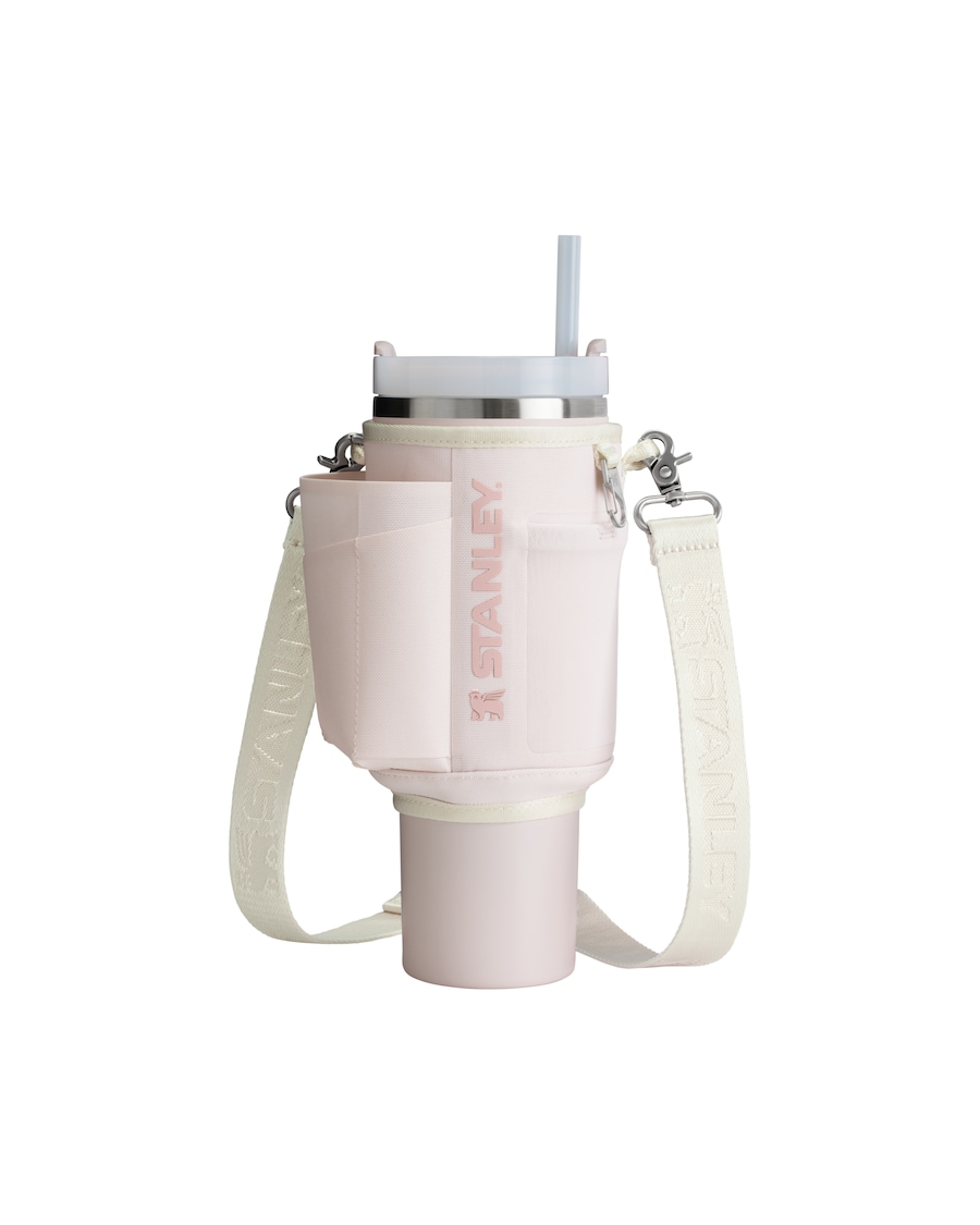 Stanley 1913 Tragetasche für - 1,18L THE QUENCHER H2.0 FLOWSTATE TUMBLER Rose Quartz Weiss