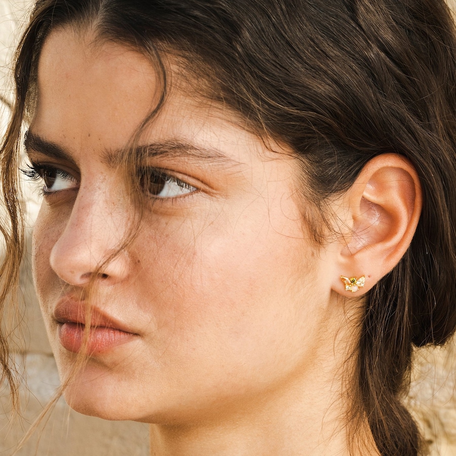 NOELANI Ohrstecker 925er Silber One Size Damen