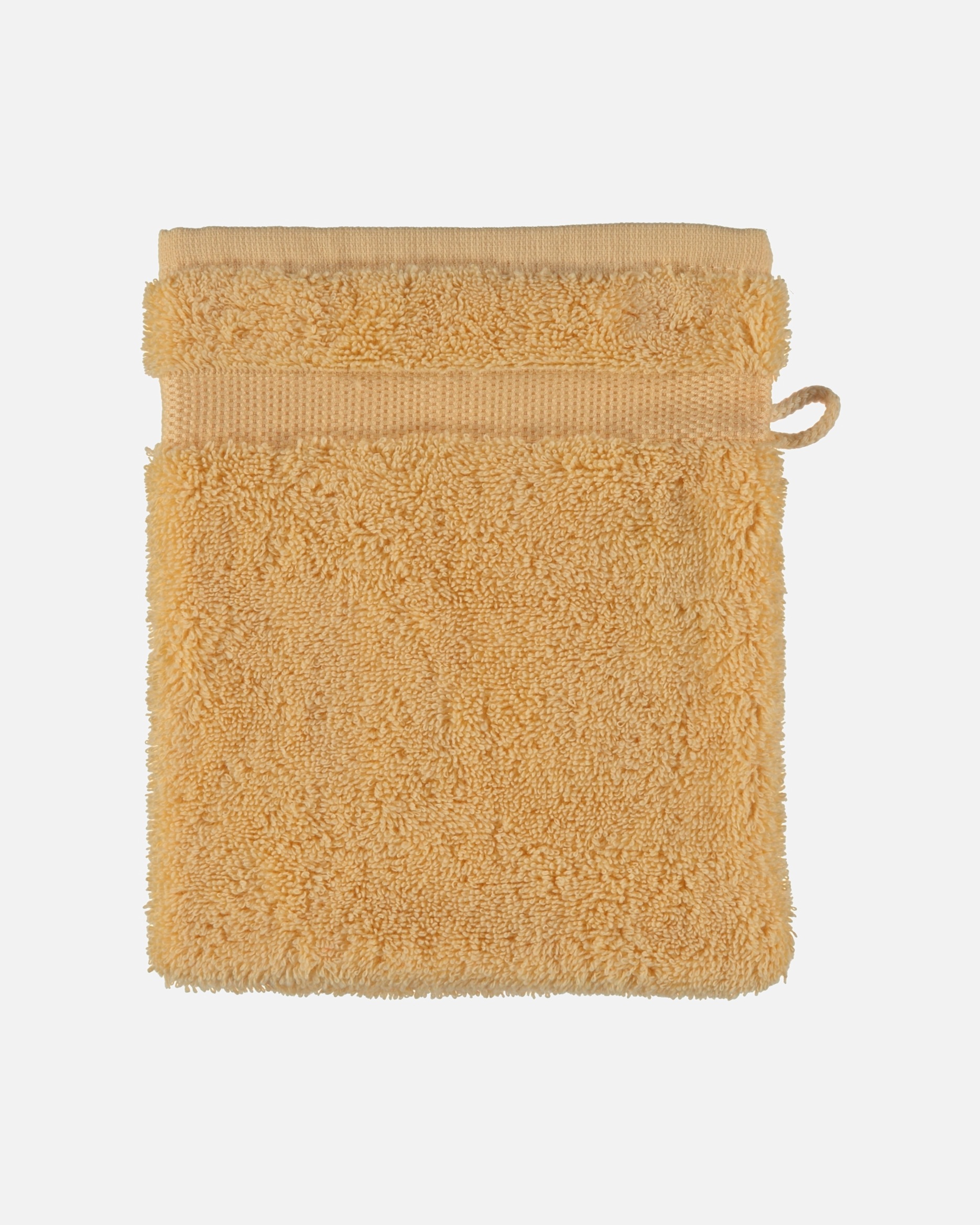 Handtuch für Unisex Rhomtuft Rhomtuft Handtücher Princess mais - 390 Waschhandschuh 16x22 cm