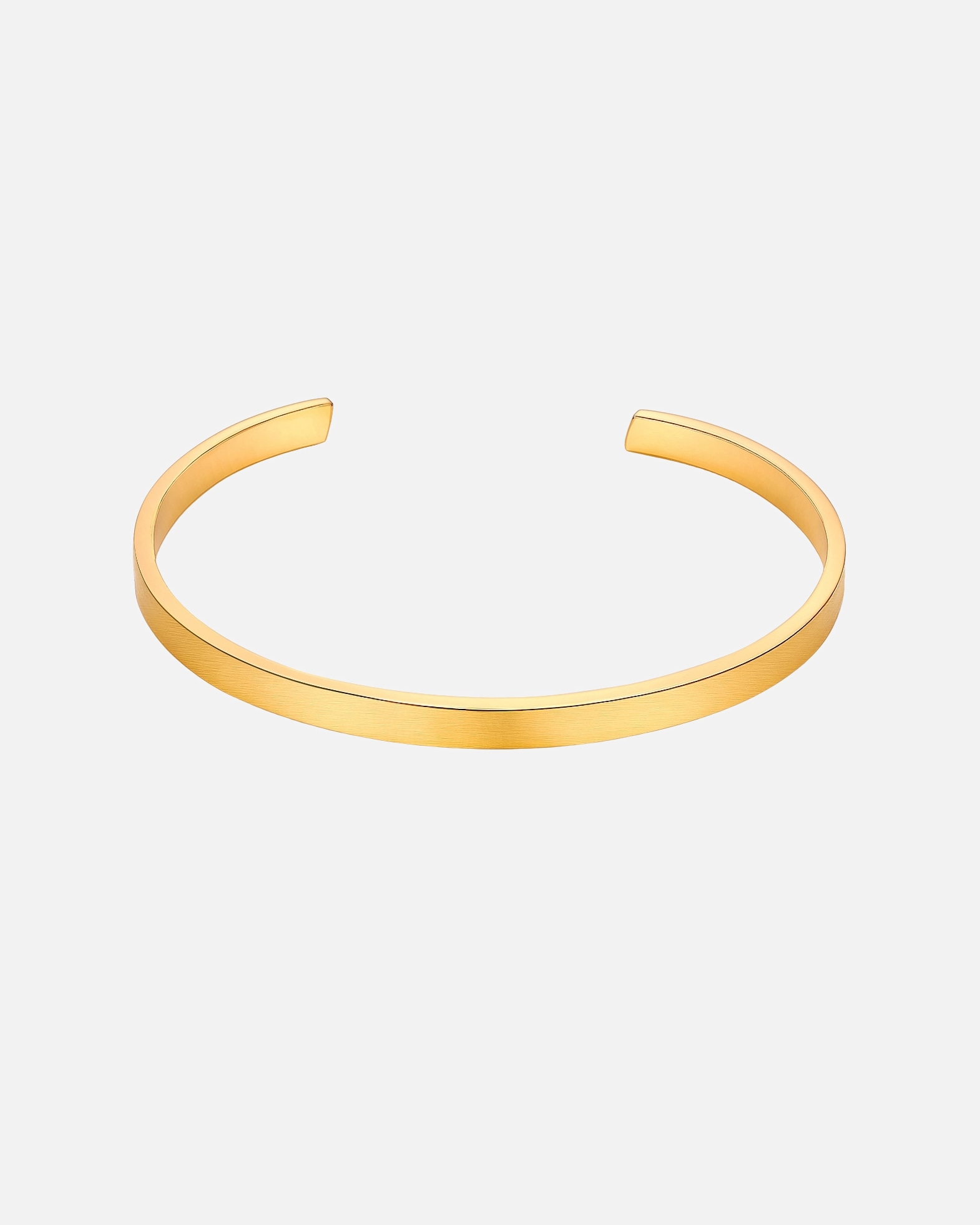 Armreif für Männlich True Rebels Armband Edelstahl in Silber Gelbgold