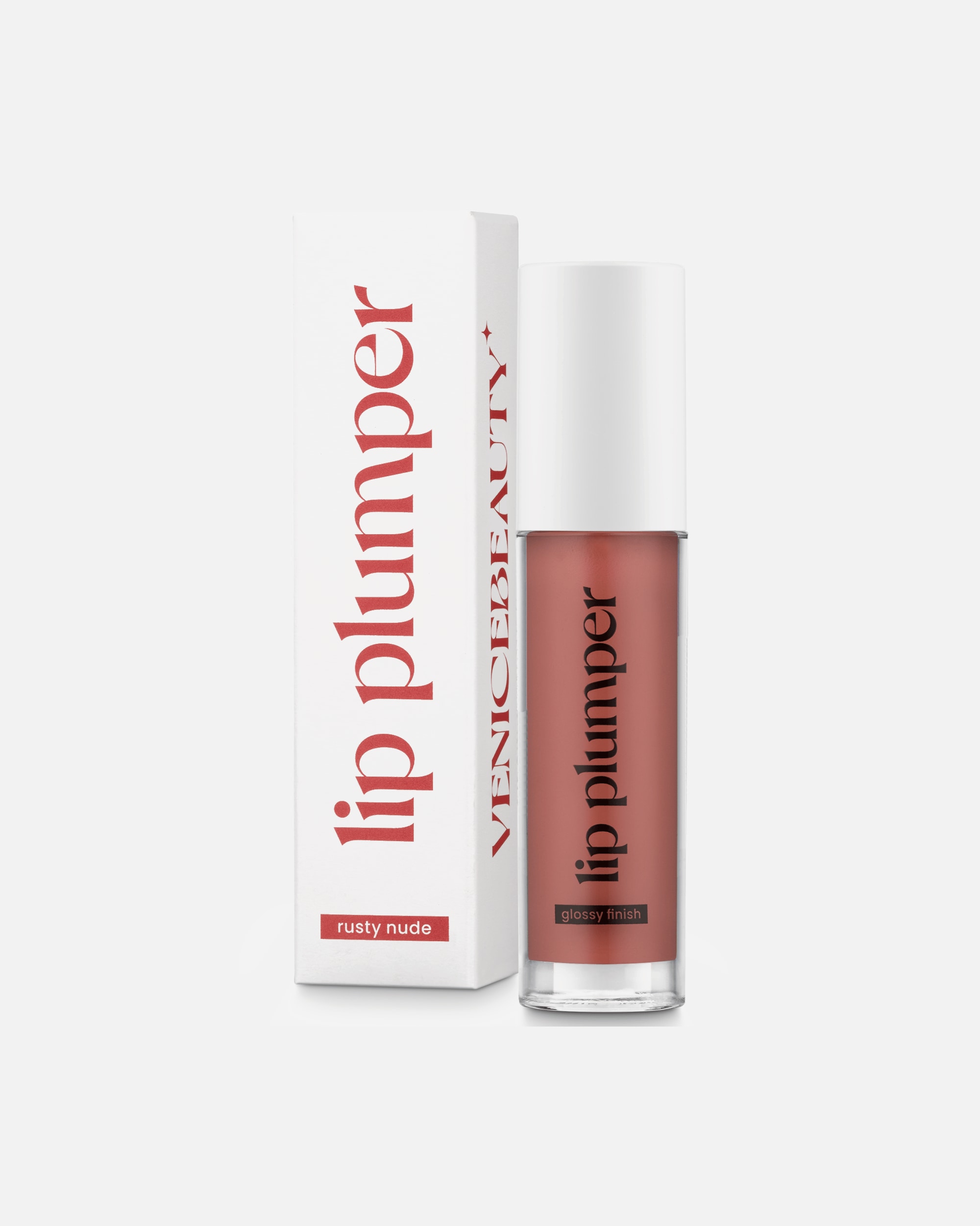 Lip Plumper für Unisex VENICEBEAUTY Lip Plumping Oil Gloss Rusty Nude