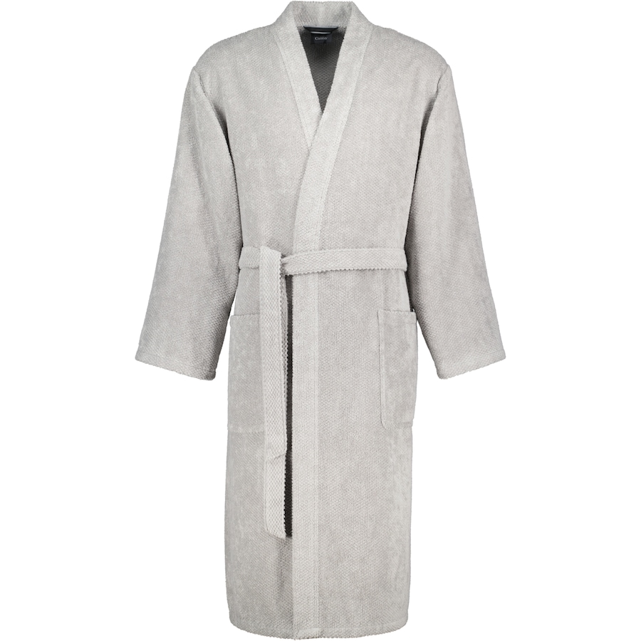 Cawö Bademäntel Herren Kimono Pure 5622 stein - 727 M