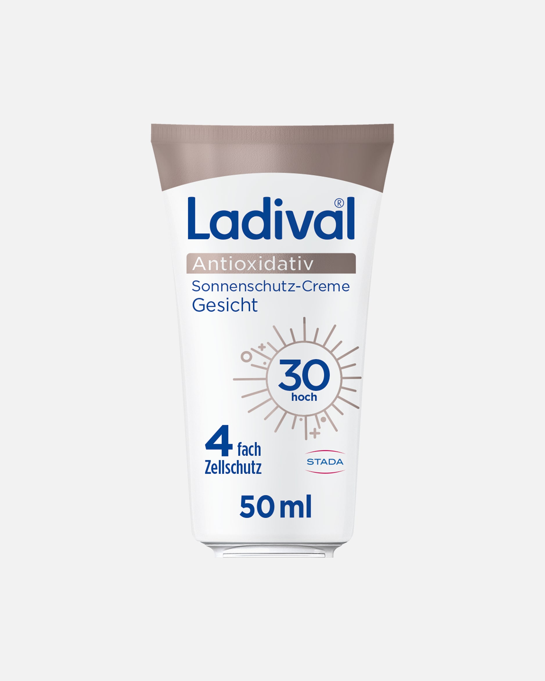 Sonnencreme für Unisex Ladival Antioxidativ Sonnenschutz Creme Gesicht LSF 30 50 ml