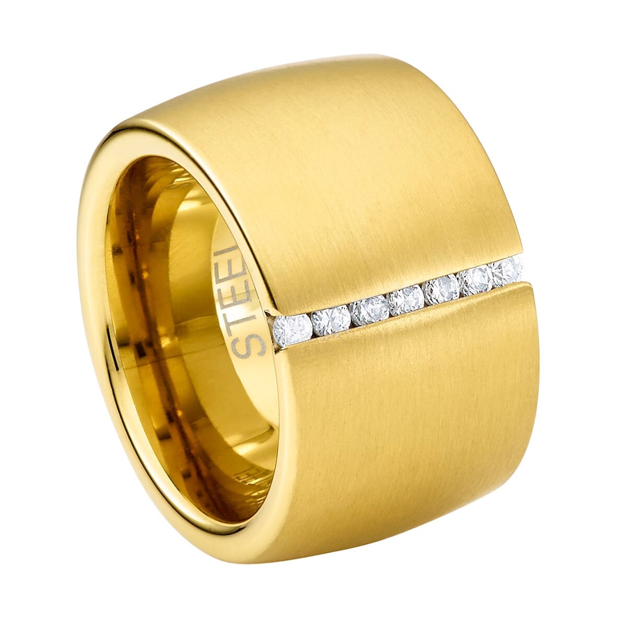 Heideman Damenring Lines goldfarben 62 (19.7) Damen