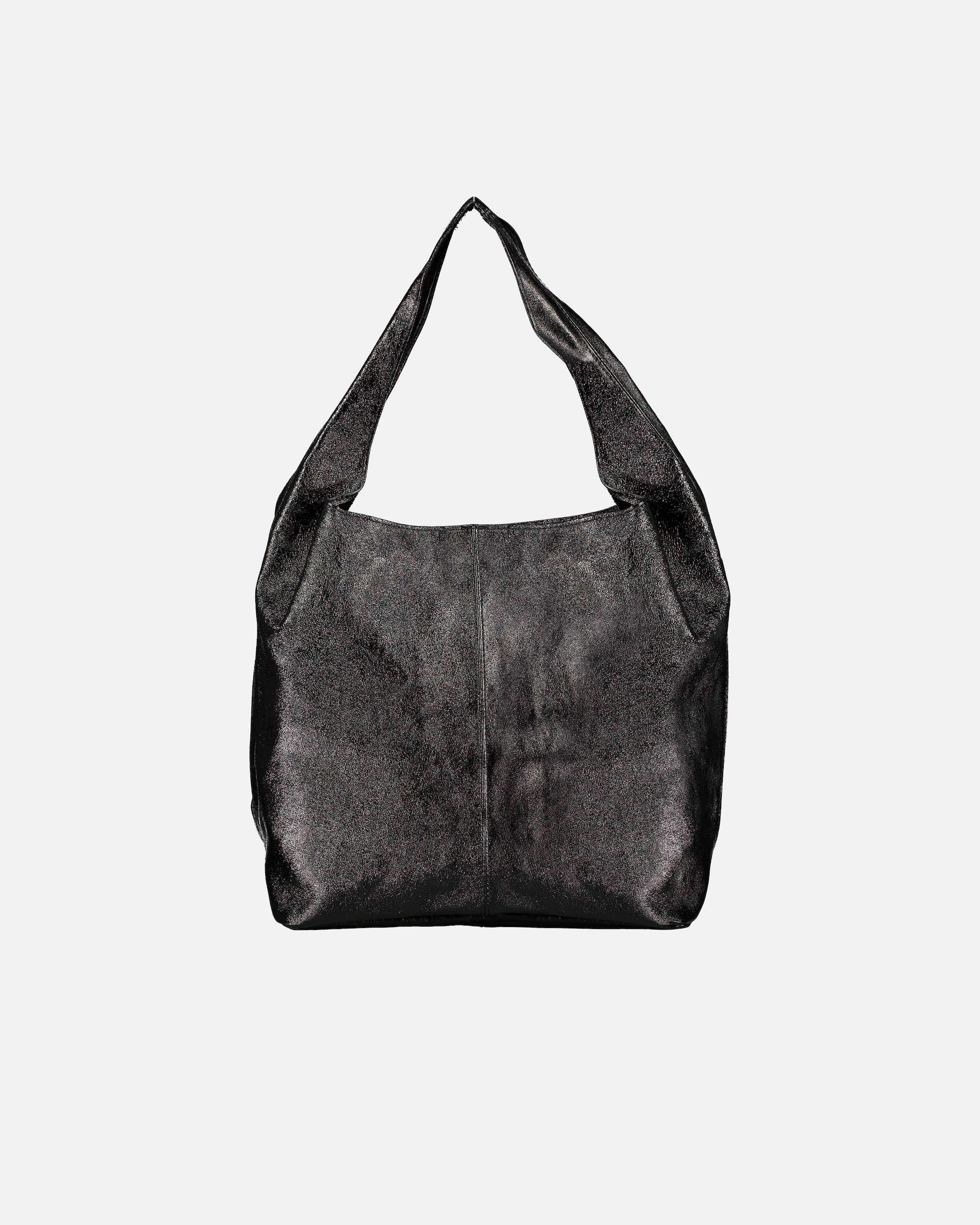 Tasche für Weiblich Hausfelder Manufaktur Beuteltasche Laminato Schwarz