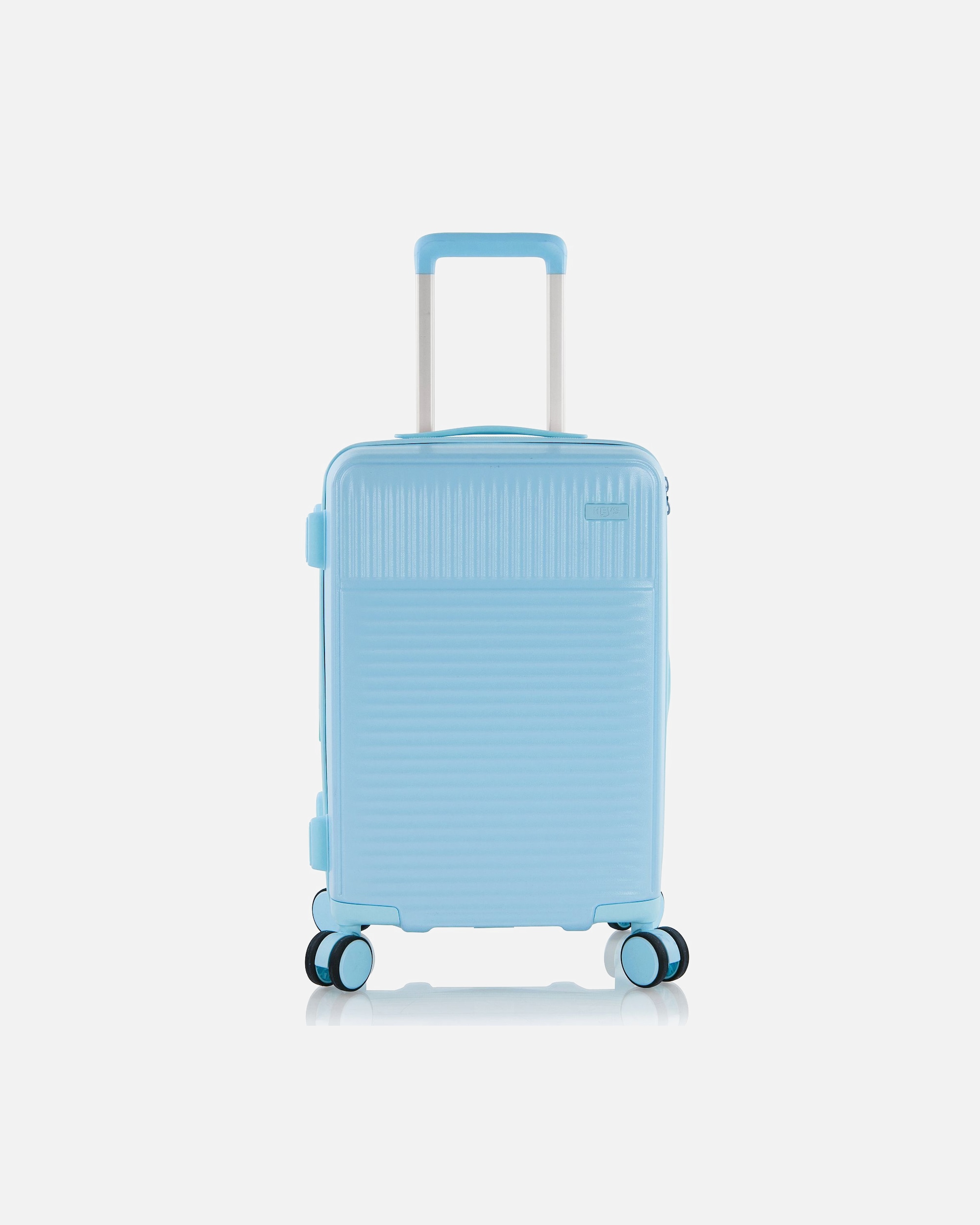 Handgepäckkoffer für Männlich Heys Pastel 4 Rollen Kabinentrolley S 53 cm mit Dehnfalte blue