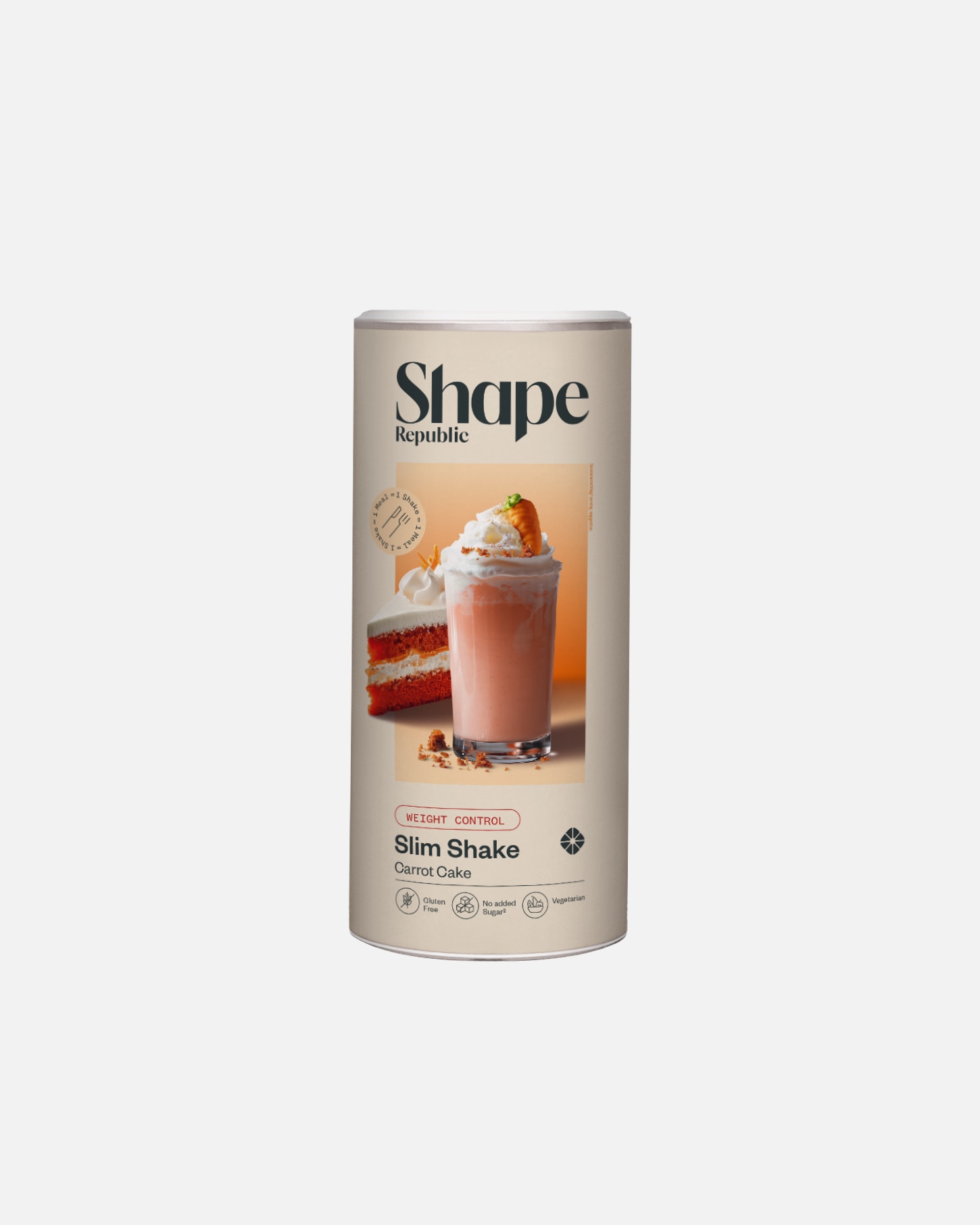 Protein & Shakes für Unisex Shape Republic Slim Shake Carrot Cake