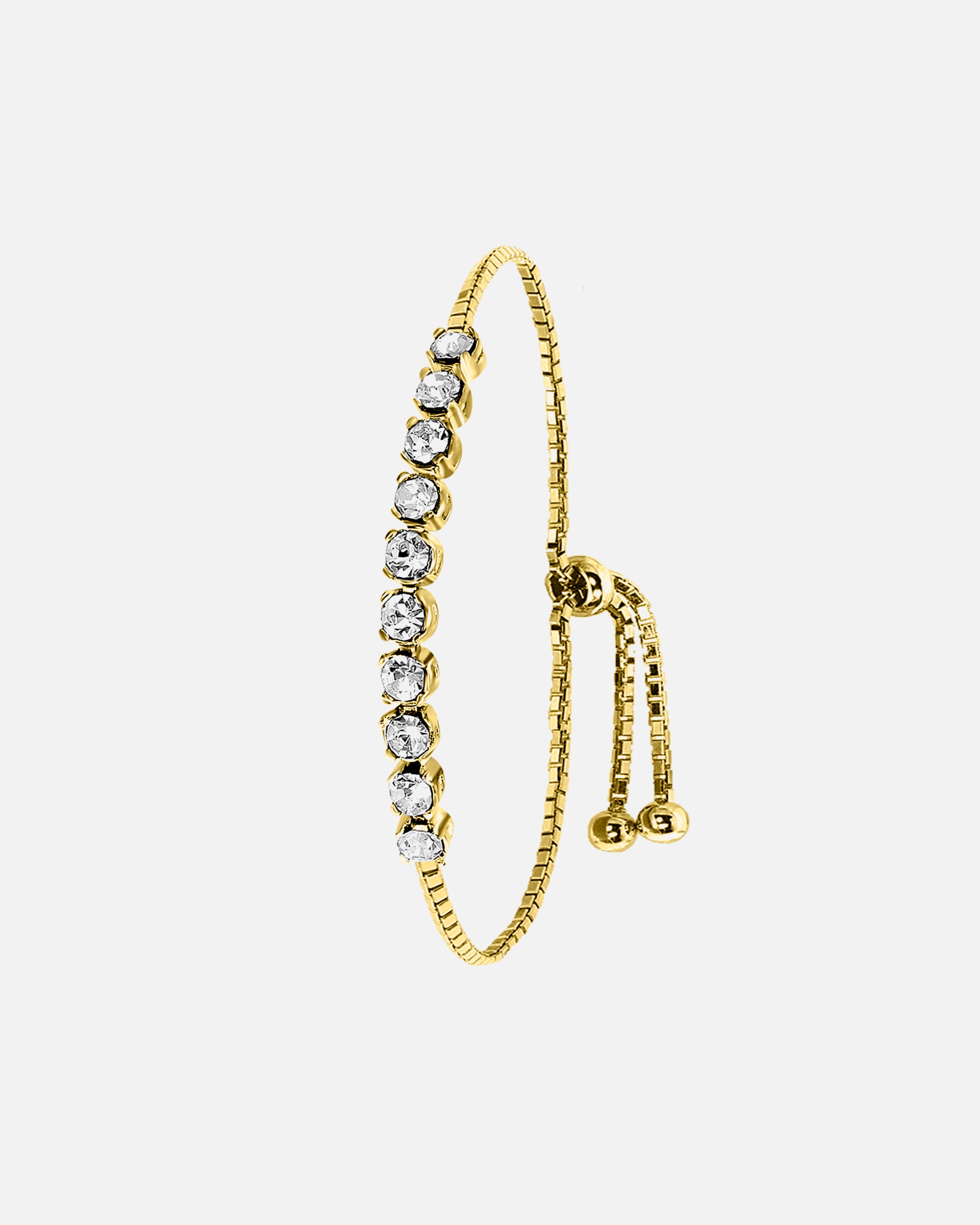 Armband für Weiblich Lucardi Armband 925 Silber - goldfarbig Armband 925 Silber - goldfarbig