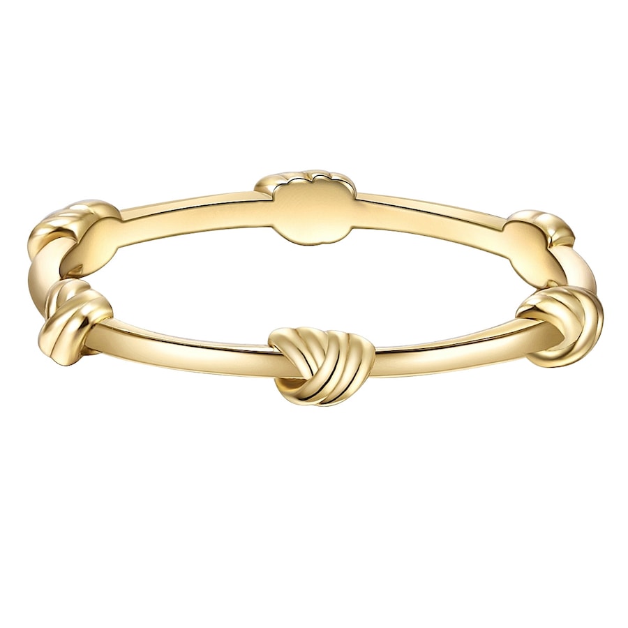 Glanzstücke München Ring aus Sterling Silber in gelbgold 56 Damen