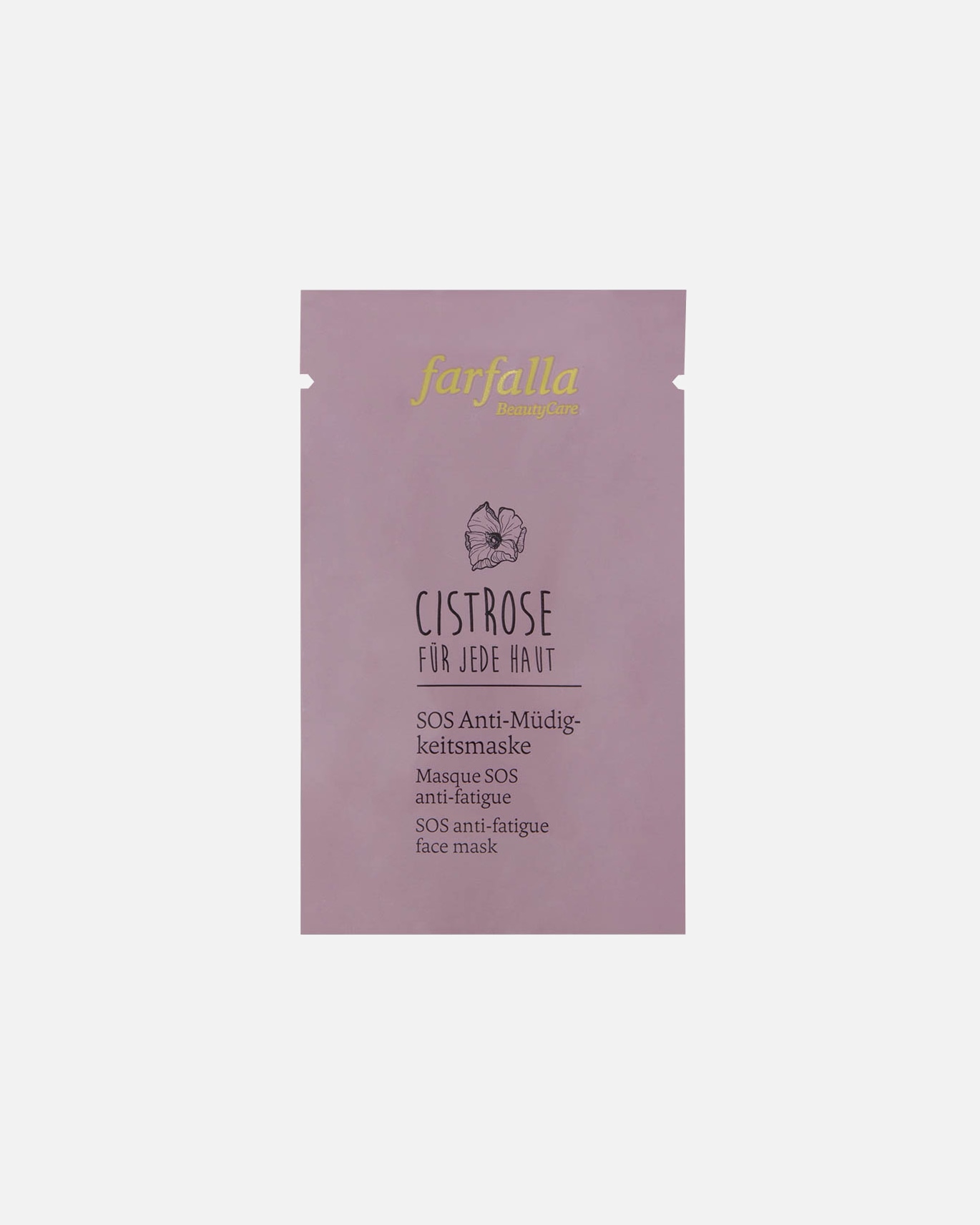 After Shave für Unisex Farfalla Cistrose - SOS Anti-Müdigkeitsmaske 7 ml