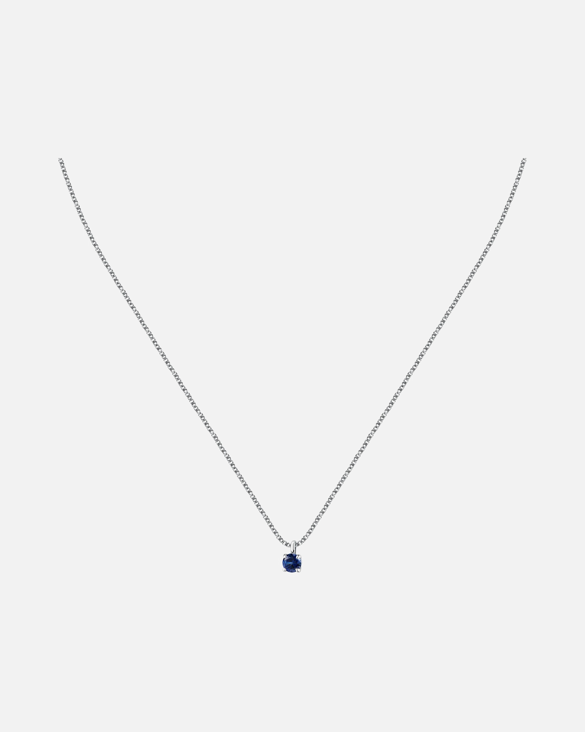 Halskette für Weiblich Morellato Default Brand Line Kette 925er Silber, recycelt blau, silber