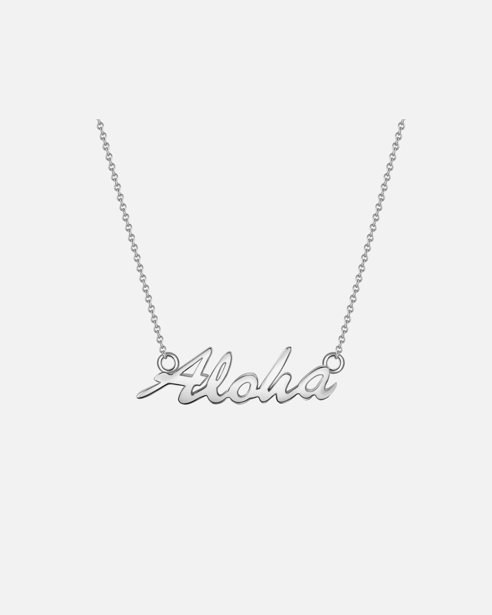 Halskette für Weiblich Glanzstücke München Halskette Aloha Sterling Silber in Silber 40,0 cm Basiskette + 5,0 cm Verlängerung