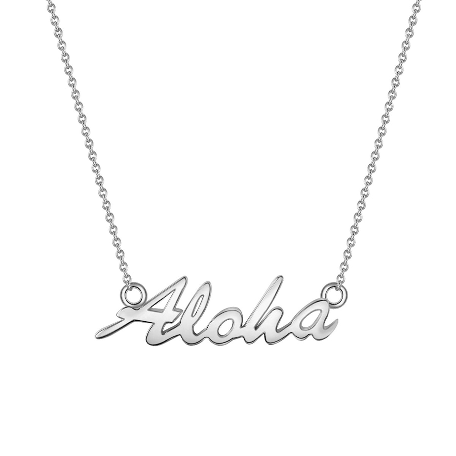 Glanzstücke München Halskette Aloha Sterling Silber in 40,0 cm Basiskette + 5,0 Verlängerung Damen