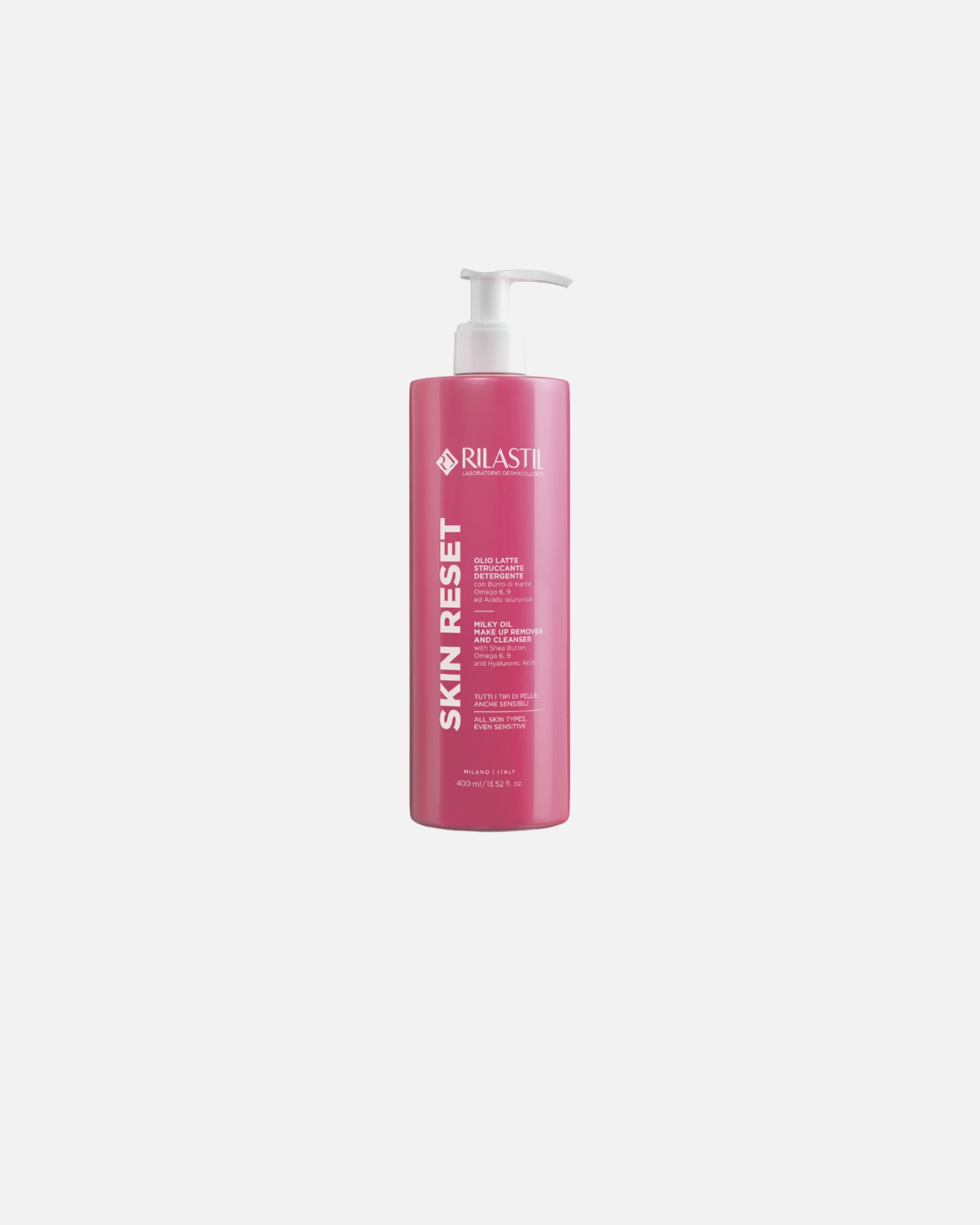 Reinigungsmilch für Weiblich Rilastil SKIN RESET oleo leche 400 ml