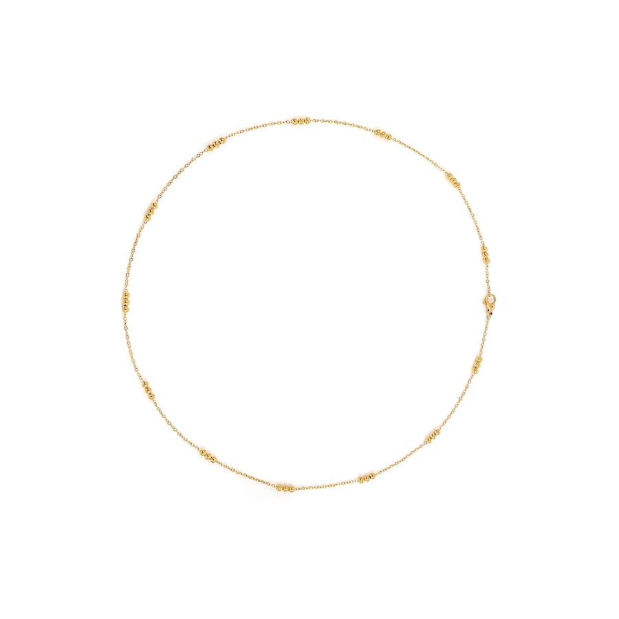 timi of sweden Halskette Anica aus Edelstahl 55 cm Damen