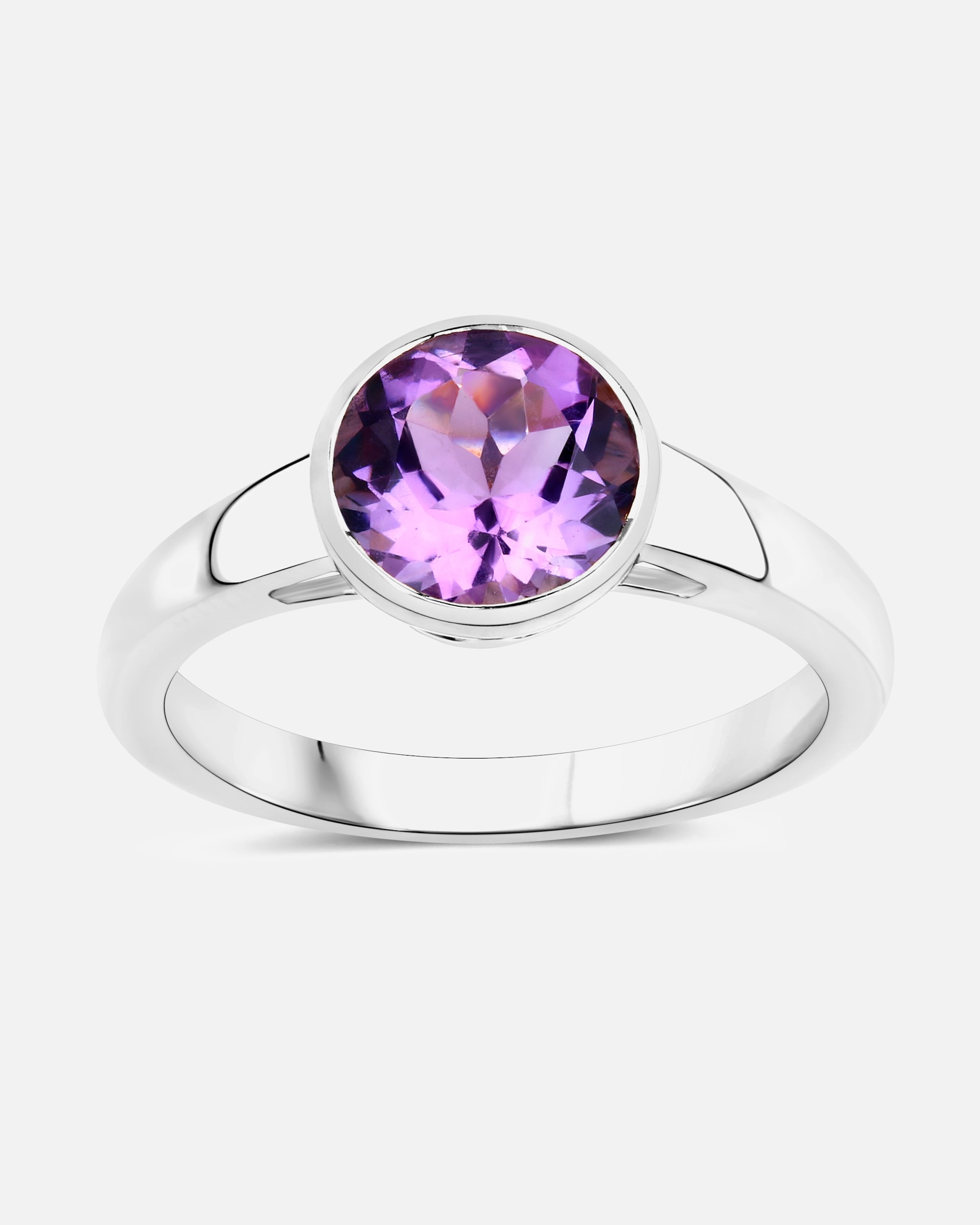 Ring für Weiblich Vira Jewels Ring 925/- Sterling Silber Amethyst lila 1,71 ct. 017 (53,5)