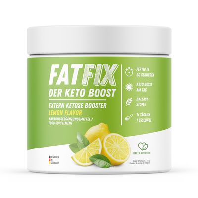 MayProducts FATFIX Keto Boost - Exogene Ketone Pulver 345 g