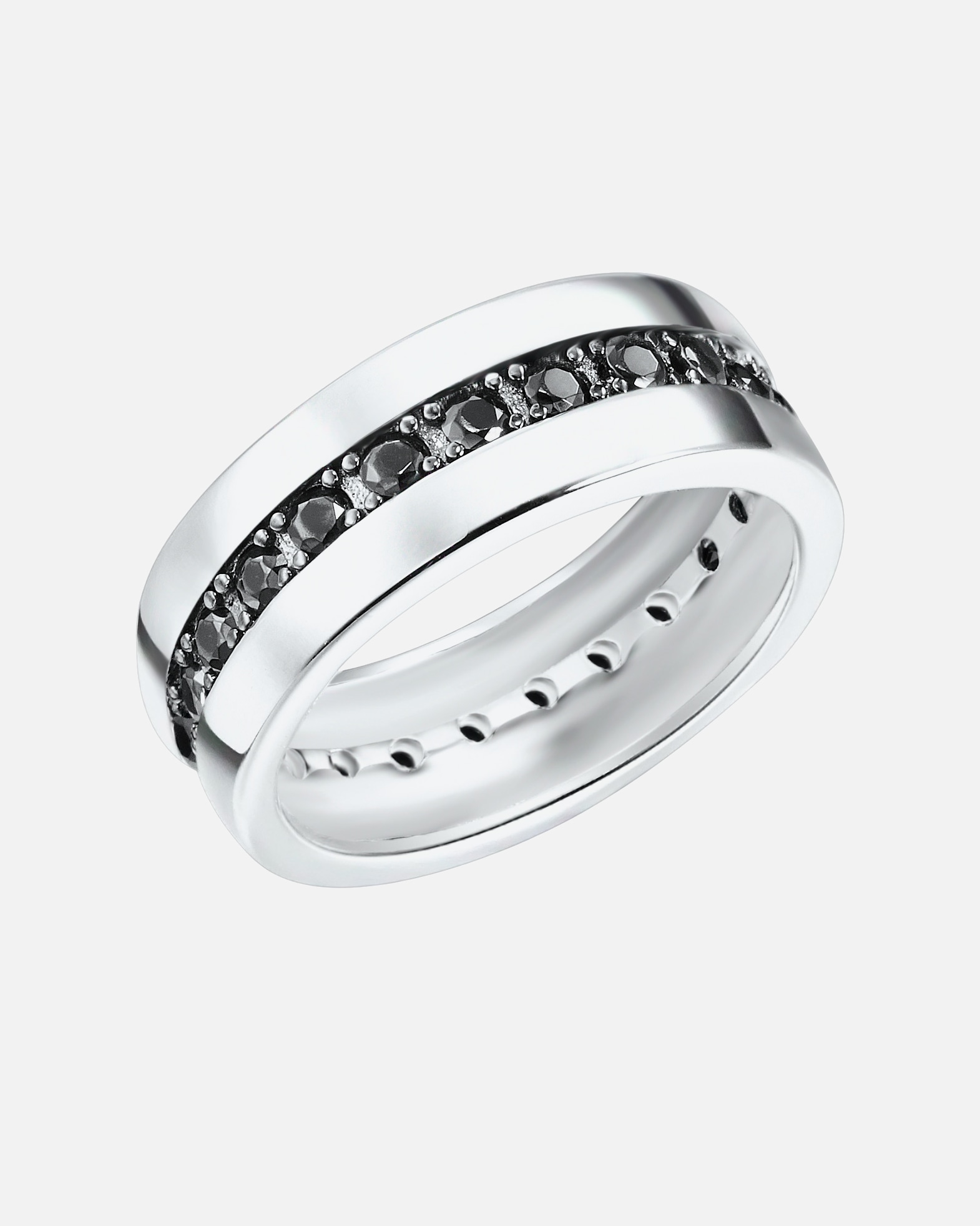 Ring für Weiblich Rafaela Donata Ring Sterling Silber Zirkonia in Silber 54