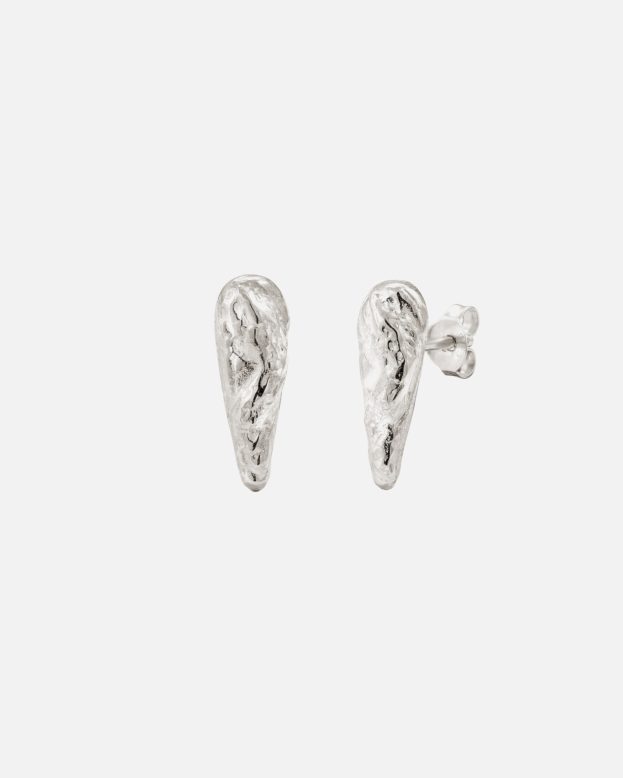 Ohrringe für Männlich KUZZOI Ohrstecker Tropfen 925 Sterling Silber OneSize