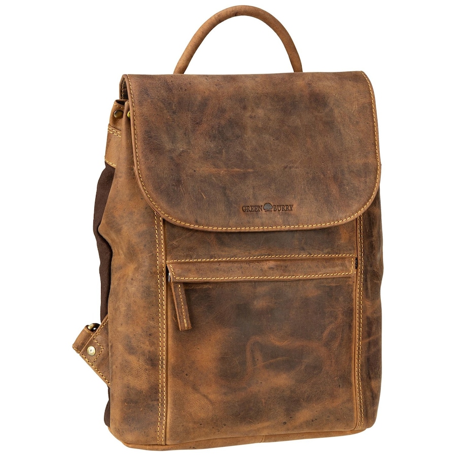 Greenburry Rucksack Vintage Sattelbraun Braun