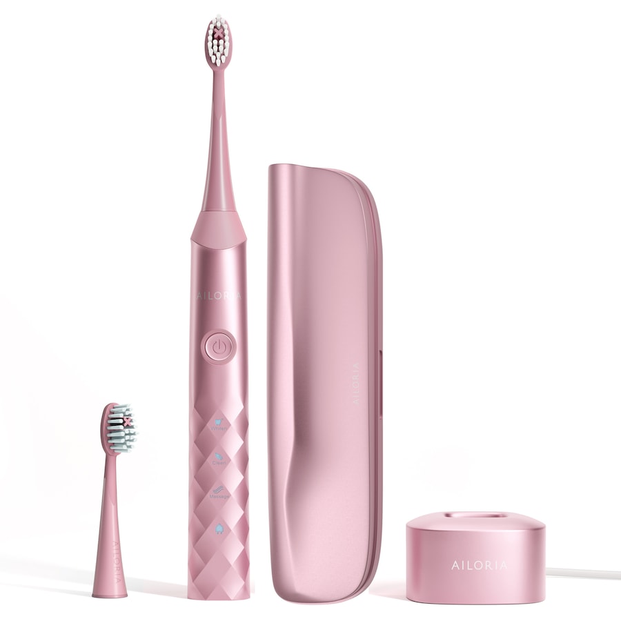 Ailoria SHINE BRIGHT USB-SONIC TOOTHBRUSH Sommer-Edition rosa