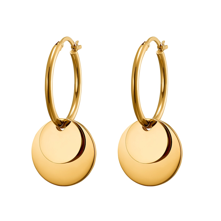 Heideman Ohrschmuck Doppelkreis Goldfarben Damen