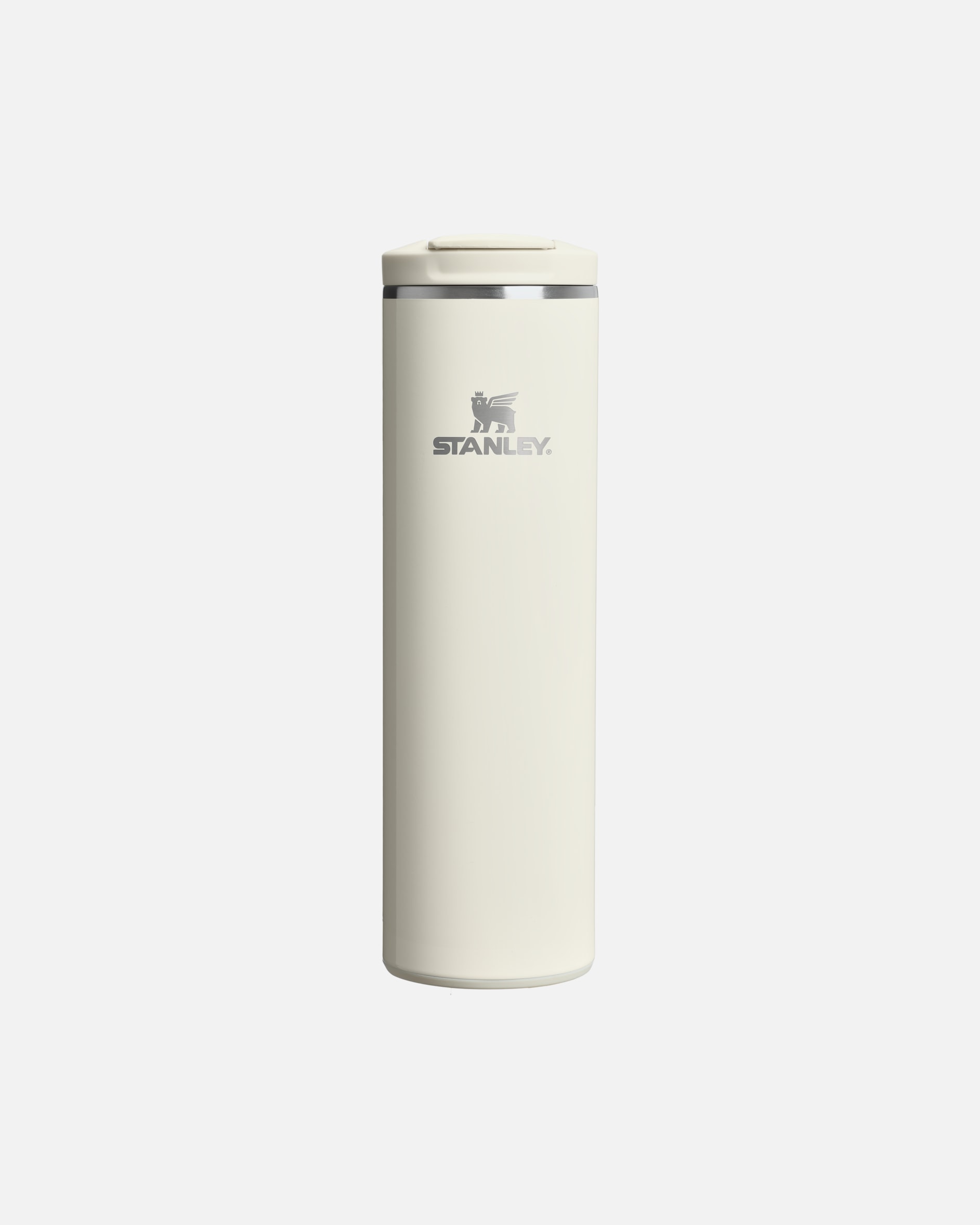 Trinkflasche für Unisex Stanley 1913 Thermobecher - 0,59L - THE TRANSIT FLIPTOP MUG Cream Gloss
