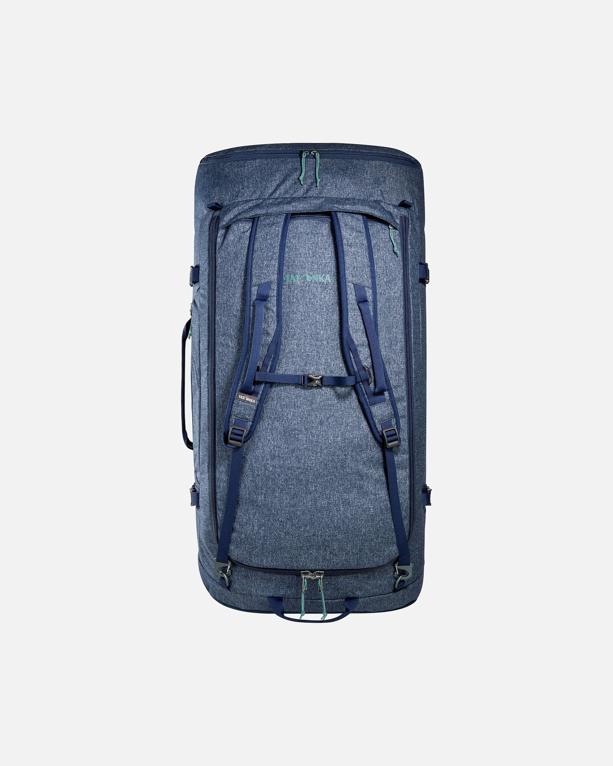 Tasche für Männlich Tatonka Duffle Roller 140 2 Rollen Reisetasche 40 cm navy blue