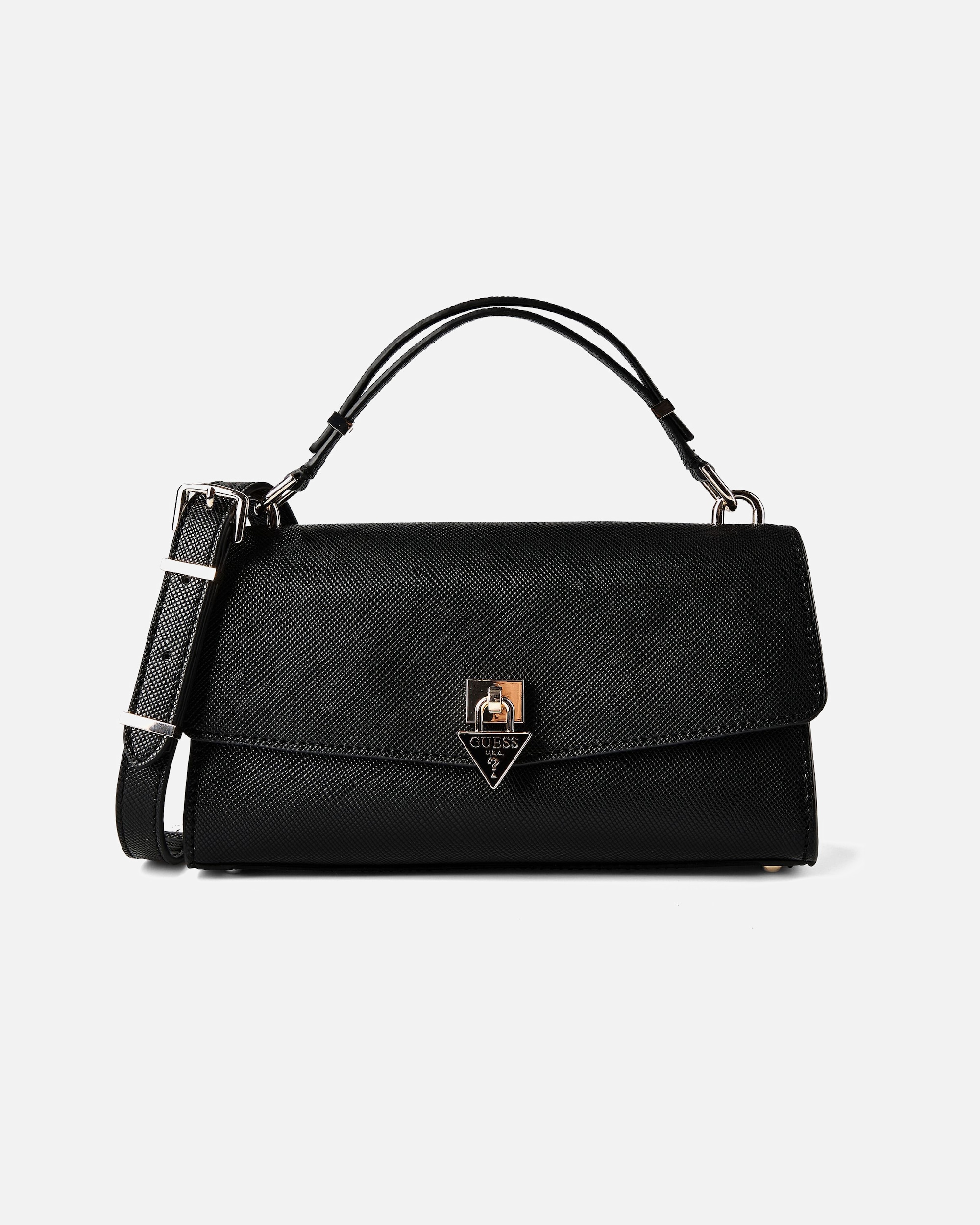 Clutch für Weiblich Guess Patsie Henkeltasche black