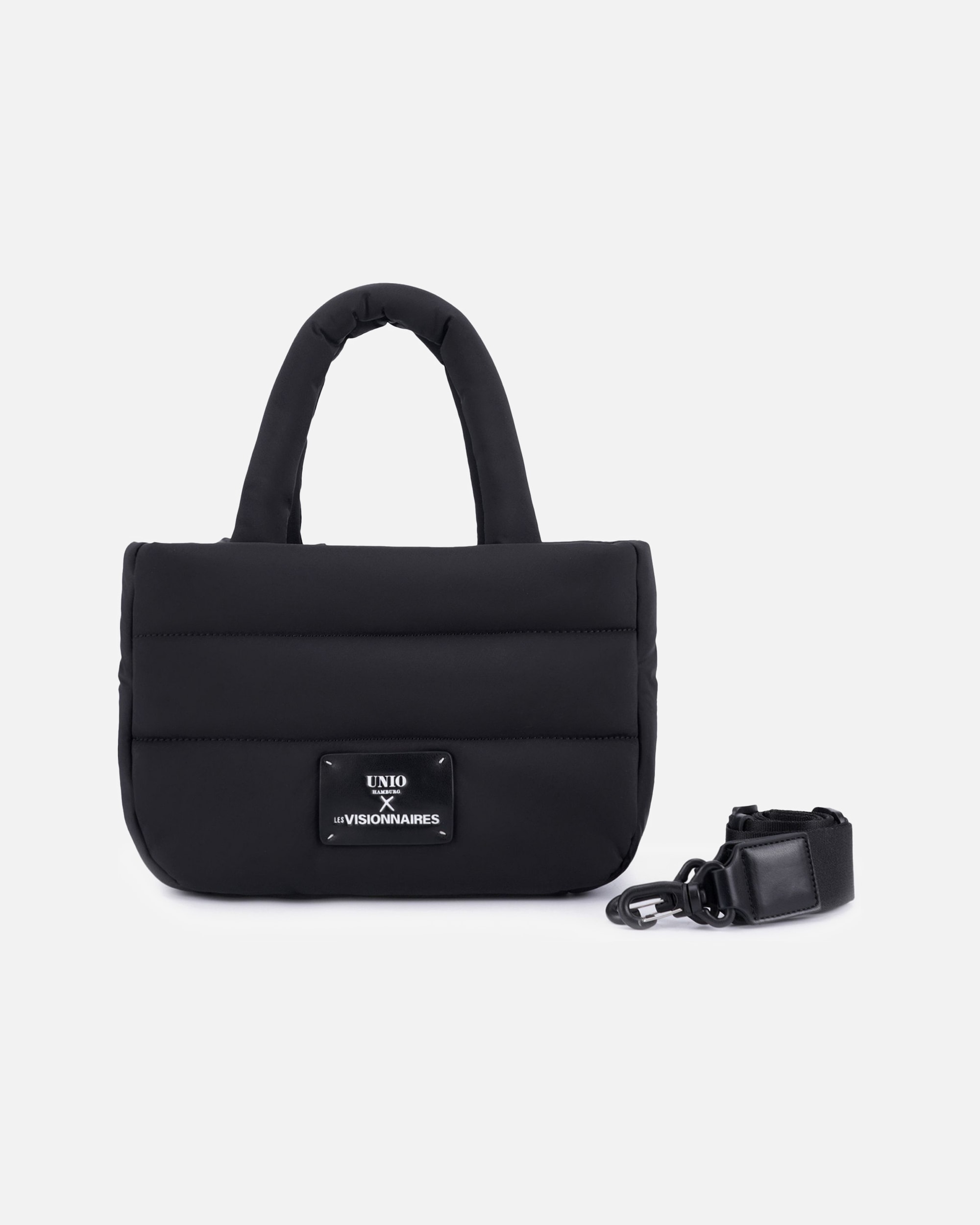 Tasche für Weiblich LES VISIONNAIRES Default Brand Line Unio Cortina Henkeltasche black